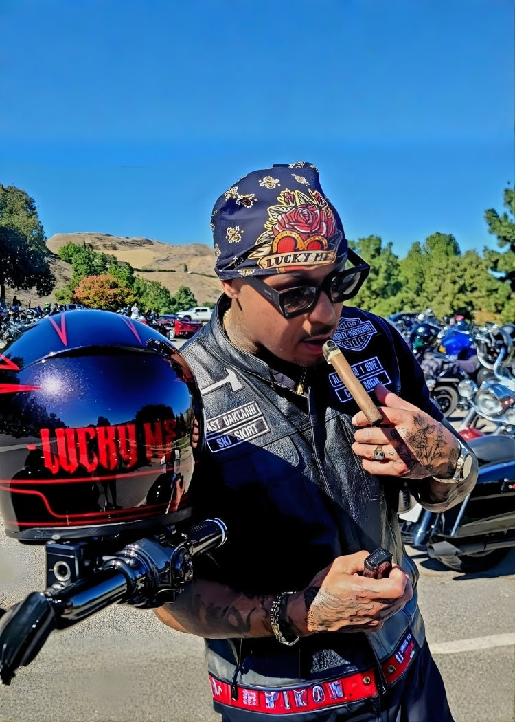 "LUCKY IN LOVE" BANDANA